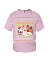 Load image into Gallery viewer, Cute Hamster Merry Christmas Gift For Hamster Lovers T-Shirt Youth Tee