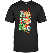 Load image into Gallery viewer, Santa Claus Ho Ho Ho Christmas Gift For Guinea Pigs Lovers Ladies Flowy Tank