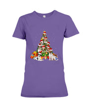 Load image into Gallery viewer, Jack Russell Christmas Gift For Christmas T-Shirt Ladies Tee