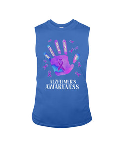 Alzheimers Awareness T-Shirt Unisex Long Sleeve