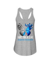 Load image into Gallery viewer, Hope For Cure Diabetes Awareness Ladies Flowy Tank