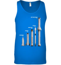 Load image into Gallery viewer, Into The Space Gift For Fans Black T-Shirt Unisex Tank Top