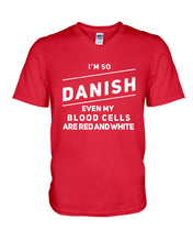 Load image into Gallery viewer, Danish Blood Denmark Lovers Guys V-Neck