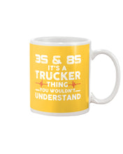 Load image into Gallery viewer, 3S And 8S Trucker Lovers Black T-Shirt Mug