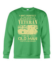 Load image into Gallery viewer, Veteran Australian Defence Force Gift For Grandpa Family Tee Sweatshirt