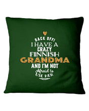 Load image into Gallery viewer, Finnish Crazy Grandma Gift For Grandma Family Pillow Cover