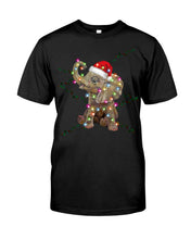 Load image into Gallery viewer, Elephant Color Light Christmas Gift Tee Guys Tee