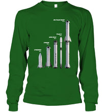 Load image into Gallery viewer, Into The Space Gift For Fans Black T-Shirt Unisex Long Sleeve