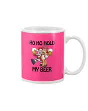 Load image into Gallery viewer, Santa Claus Funny Hold My Bear Christmas Gift For Friends Mug