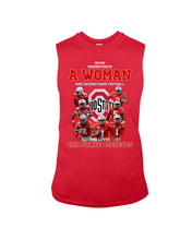 Load image into Gallery viewer, Woman Loves Ohio States Buckeyes American Football Ncaa 2019 T-Shirt Unisex Long Sleeve