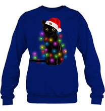 Load image into Gallery viewer, Cat Merry And Bright New Sweatshirt