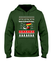 Load image into Gallery viewer, Deutsching Through The Snow German Christmas Funny Tee Hoodie