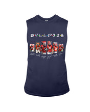 Load image into Gallery viewer, Bulldogs Collection Gift For Fan Black T-Shirt Unisex Long Sleeve