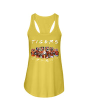Load image into Gallery viewer, Clemson Tigers Ncaa Friends Font T-Shirt For Fans Ladies Flowy Tank