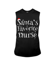 Load image into Gallery viewer, Santa's Favorite Nurse Unisex Long Sleeve