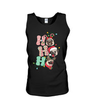 Load image into Gallery viewer, Pug Lover Christmas Hohoho Funny T-Shirt Unisex Tank Top