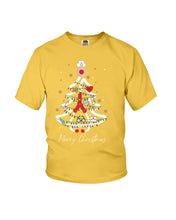 Load image into Gallery viewer, Nurse Tree Christmas Funny T-Shirt Youth Tee