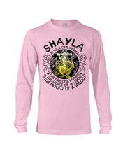 Load image into Gallery viewer, Shayla The Sould Of A Mermaid Horoscope T-Shirt Unisex Long Sleeve