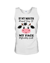 Load image into Gallery viewer, Cute Cow T-Shirt For Cow Lovers Unisex Tank Top