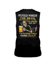 Load image into Gallery viewer, Oilfield Worker Beer Lover Gift Funny Tee Unisex Long Sleeve