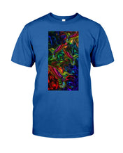 Load image into Gallery viewer, Hummingbird Cosmic Light Color Black T-Shirt Guys Tee