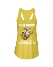 Load image into Gallery viewer, San Diego Gift For Your Friend T-Shirt Ladies Flowy Tank