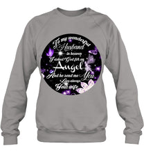 Load image into Gallery viewer, To My Husband In Heaven Gift For Widow Sweatshirt