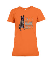 Load image into Gallery viewer, K9 Dog Hero Zero Bark Thirty Ladies Tee