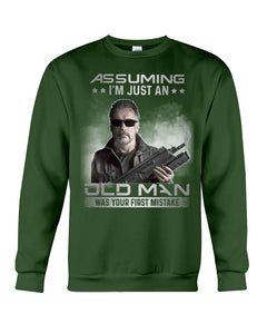 Arnold Schwarzenegger Terminator Old Man T-Shirt For Fans Sweatshirt