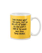 Load image into Gallery viewer, Finn Wants A Cabin In The Woods Away From Those People Mug