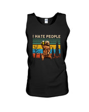Load image into Gallery viewer, I Hate People Unisex Tank Top
