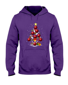 Bowling   Bowling Christmas Tree Christmas T-Shirt Hoodie