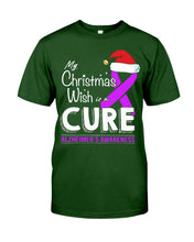 Load image into Gallery viewer, My Christmas Wish Is A Cure Guys Tee