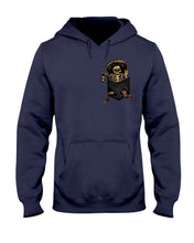 Load image into Gallery viewer, Scary Skeleton In Pocket Hoodie