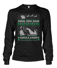 Load image into Gallery viewer, Ugly Christmas Welder Shirt Funny Xmas Unisex Long Sleeve
