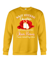 Load image into Gallery viewer, Wwii Veteran Daughter Their Heroes Sweatshirt