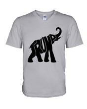 Load image into Gallery viewer, Elephant Trump Gift For American T-Shirt Guys V-Neck