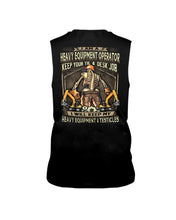 Load image into Gallery viewer, Heavy Equipment Operator Black T-Shirt Unisex Long Sleeve