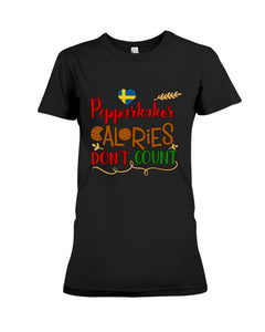 Pepparkakor Calories Don't Count Ladies Tee