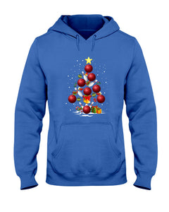 Bowling   Bowling Christmas Tree Christmas T-Shirt Hoodie