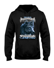 Load image into Gallery viewer, Wolf Lovers Trending Quote Tee Hoodie