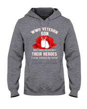 Load image into Gallery viewer, Wwii Veteran Gift For Veteran Dad Quote T-Shirt Hoodie