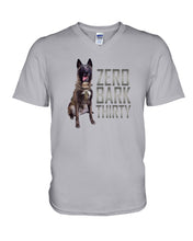 Load image into Gallery viewer, K9 Dog Hero Zero Bark Thirty Guys V-Neck