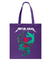 Load image into Gallery viewer, Metal Gear Basketweave Tote Bag