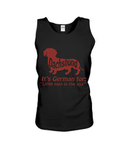 Load image into Gallery viewer, Dachshund German Shirt For Dachshunds Dog Lovers Unisex Tank Top