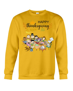 Snoopy Happy Thanksgiving T-Shirt Sweatshirt