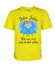 Load image into Gallery viewer, Sisters Sisters Fairy Tale Gift For Girls T-Shirt Guys V-Neck