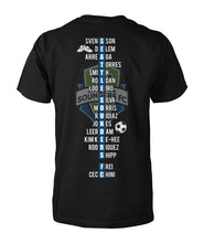 Load image into Gallery viewer, Seattle Sounders Fc Western Conference 2019 Champions For Soccer Fans Guys Tee
