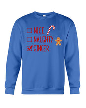 Load image into Gallery viewer, Nice Naughty Ginger Redhead T Shirt Sweatshirt