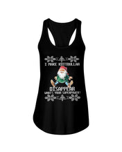 Load image into Gallery viewer, I Make Kottbullar Disappear Black T-Shirt Ladies Flowy Tank
